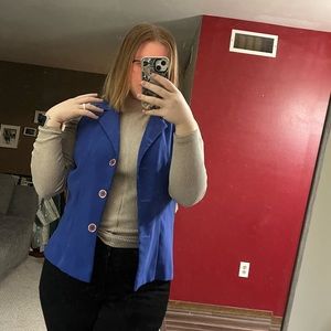 Breakin Loose Royal Blue Suit Vest